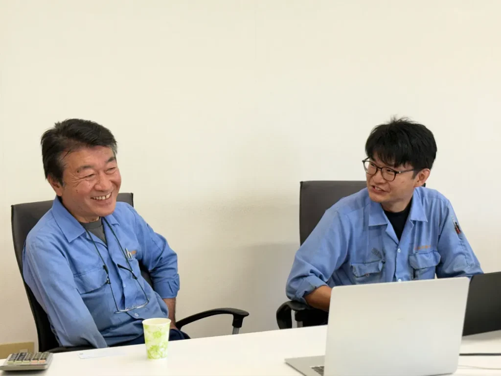 新井製作所 取材シーン